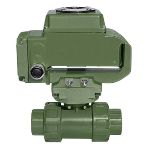 Vanne à bille électrique à double union COVNA, vanne à bille électrique motorisée en PVC, deux voies pour piscines, vanne à bille en plastique - Product Image 4