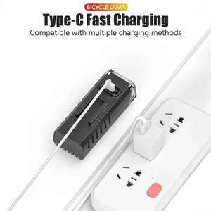 <span class=keywords><strong>Lampe</strong></span> avant <span class=keywords><strong>de</strong></span> vélo <span class=keywords><strong>rechargeable</strong></span> par USB, LED étanche, <span class=keywords><strong>lampe</strong></span> torche extérieure, phare <span class=keywords><strong>de</strong></span> vélo <span class=keywords><strong>de</strong></span> montagne, <span class=keywords><strong>lampe</strong></span> <span class=keywords><strong>de</strong></span> vélo, accessoires <span class=keywords><strong>de</strong></span> vélo - Product Image 2