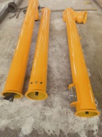 Convoyeur à vis tubulaire LSY325, moteur 380V, longueur personnalisée, haute efficacité, pour le transport de poudre de ciment dans les grandes centrales à béton