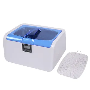 2.5L Ultrasonic Cleaner With Timer Heater Sonic Washing Bath For Watch Razor Head Brushes Denture Dental Instruments CE-7200A