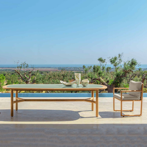 Al Aire Libre Patio Jardín Conjunto Silla de comedor Muebles de madera Mesa de comedor y sillas Set - Product Image 1