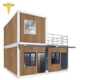 Nhà Caravan Di Động Mini Bếp Mauiner Sử Dụng Prefab Văn Phòng Biệt Thự Prefabbricata Tạm Thời Người Đàn Ông Trại Moden Container Nhà