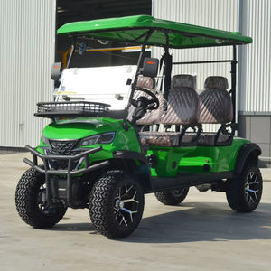 Carrito <span class=keywords><strong>de</strong></span> Golf Eléctrico <span class=keywords><strong>de</strong></span> 4 Plazas con Funcionamiento Silencioso, Batería <span class=keywords><strong>de</strong></span> Litio <span class=keywords><strong>de</strong></span> 60V, Cumple con las Normas Viales <span class=keywords><strong>de</strong></span> EE. UU., Compatible con OEM/ODM - Product Image 2