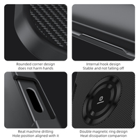 Housse de tablette magnétique universelle Piva, fine, légère, antidérapante et résistante à l'usure, avec conduction thermique, M4 pour iPad Pro