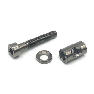 Chine Usine M5 En Alliage de <span class=keywords><strong>Titane</strong></span> Vélo <span class=keywords><strong>tige</strong></span> de <span class=keywords><strong>selle</strong></span> Rondelle écrou boulon Ensemble - Product Image 4