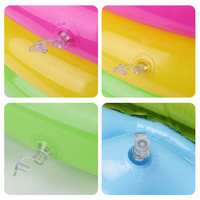 Swimbobo coloré piscine enfants bébé accessoires portables pour l'été en plein air arc-en-ciel PVC gonflable bébé piscine