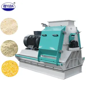 YUDA SFSP Series Rice Husk Hammer Mill Machine Small Poultry Feed Mill Livestock Feed Grain Hammer Mill For Sale