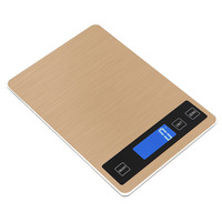 Portable 10kg Stainless Steel Kitchen Scale Mini Electronic Digital Scale for Home Baking and Coffee