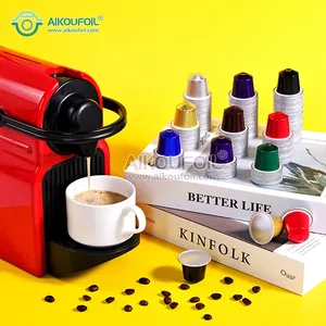 Contenitore per capsule di caffè personalizzato in alluminio, tipo imbuto, per confezionamento di monete o chicchi, modello Line Cold Aluminum Parsa <span class=keywords><strong>150</strong></span> - Product Image 6