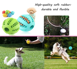 Juguetes Clásicos para Masticar para Mascotas, de Goma Elástica, Interactivos, para Ejercicio y Entrenamiento de Perros, Dispensador de Comida, Pelota de Juguete - Product Image 5