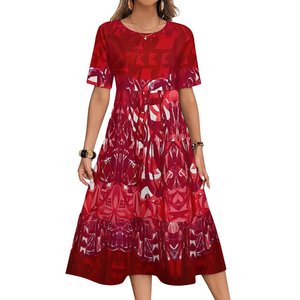 1 MOQ Envío Directo polinesio Elei diseño Tribal personalizado ecológico transpirable antiarrugas cintura Natural moda Casual - Product Image 4