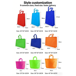 Sacs cadeaux non tissés personnalisés avec logo, qualité supérieure, pelliculage brillant, réutilisables, pour marques de luxe et de mode, directement de l'usine - Product Image 6