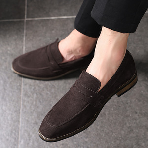 2561 mocassini Casual da uomo alla moda britannica da uomo chiusura a Slip estiva con un pedale pigro taglie forti-all'ingrosso - Product Image 4