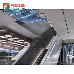 Vitrina Profesional para Café con Panel de Vidrio Templado, Área de Exhibición de Mercancía, Vitrina para Cafetería - Product Image 5