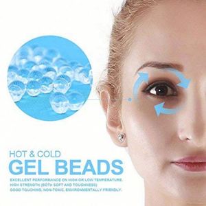 Masque oculaire réutilisable en gel de cryothérapie, compresse froide, taille personnalisable, pour les yeux gonflés, les cernes, les yeux secs et le soulagement du stress - Product Image 2