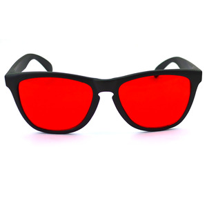 Gafas para Daltonismo con Lentes Rojas, Montura Rectangular Completa, Unisex, Gafas Ópticas - Product Image 1