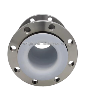 Compensateur de manchon en tube HT EPDM avec bride en acier inoxydable 316 DN50 PN16 avec matériau intérieur en PTFE - Product Image 6