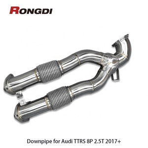 ท่อลงไอเสียสแตนเลส 304 ประสิทธิภาพสูงสำหรับ Audi TTRS 8P 2.5T TFSI EVO(EA855) ปี 2017+ - Product Image 5