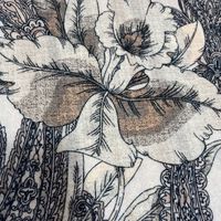 Tissu de canapé en velours tricoté chaîne super doux imprimé de fleurs personnalisées Textiles de maison imperméables pour meubles et rideaux