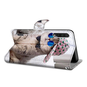 Đường Phố Thời Trang Mèo Thiết Kế Giả Da Trường Hợp Điện Thoại Cho Iphone 16 15 Lật Wallet Bìa Với Chủ Thẻ Người Đàn Ông Phụ Nữ Trường Hợp Điện Thoại - Product Image 2