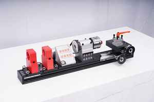 Machine de réparation de queue de billard à tête unique et à rail unique pour le remplacement de la pointe et de la virole, équipement professionnel - Product Image 5