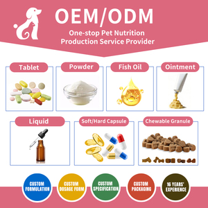 ग्लुकोसामाइन चोन्ड्रोइटिन एमएसएम हाइलूरोनिक एसिड कुत्ता कूल्हे और संयुक्त दर्द राहत टैबलेट अनाज मुक्त गतिशीलता पूरक - Product Image 6