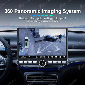 13.1インチシングルノブAndroidカーDVDプレーヤー (GPSダイヤモンド2Kカーステレオミュージックシステム付き) 1年間のマルチメディアプレーヤー - Product Image 4