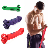 Bandes d'Exercice de Fitness et de Yoga en Latex 100% Naturel Haute Qualité, Boucles de Résistance Extensibles pour Traction, Grande Élasticité