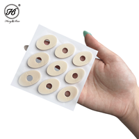 Coussinets en mousse épaisse ovale creuse anti-frottement pour cors, protection des pieds et soulagement de la douleur, patch anti-cors en gros