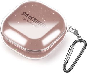 Compatible avec l'étui Samsung <span class=keywords><strong>Galaxy</strong></span> <span class=keywords><strong>Buds</strong></span> 2 Pro/<span class=keywords><strong>Galaxy</strong></span> <span class=keywords><strong>Buds</strong></span> 2/<span class=keywords><strong>Galaxy</strong></span> <span class=keywords><strong>Buds</strong></span> Pro/<span class=keywords><strong>Galaxy</strong></span> <span class=keywords><strong>Buds</strong></span> <span class=keywords><strong>Live</strong></span>, coque souple transparente en TPU - Product Image 1