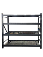 Nouvelle étagère en acier à 5 niveaux, unité de rangement multifonctionnelle, étagère en fer, présentoir, étagère de supermarché, léger