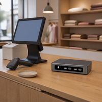ZOOMWIN Mini PC untuk Penggunaan di Rumah, Mahasiswa, dan Kantor Rumah, Intel Core I5 5200U, Layar Ganda 4K, Port VGA dan Type-C, Sistem Operasi Win7/8/10/11/Linux