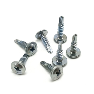 Mạ Kẽm Trắng Mạ Nhôm Tự Khoan Vít Giá Rẻ <span class=keywords><strong>Truss</strong></span> Khai Thác Phillips Đầu Vít Màu Trắng Sơn Màu Xanh Trắng - Product Image 1