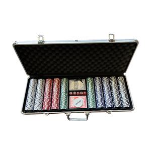 ชุดชิปโป๊กเกอร์ 500 ชิ้น น้ำหนัก 11.5 กรัม / ชุดชิปโป๊กเกอร์ดินเหนียว น้ำหนัก 14 กรัม - Product Image 1