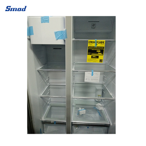 20 Cuft French Side by Stainless <b>Refrigerators</b> With Ice Dispenser - Product Image 2
