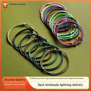 Pulsera <span class=keywords><strong>de</strong></span> Nudos Tejida a Mano Resoul, Pulsera <span class=keywords><strong>de</strong></span> Macramé con Cuerda Trenzada Infinita, Minimalista para Mujeres y Hombres, Regalo <span class=keywords><strong>de</strong></span> <span class=keywords><strong>Amistad</strong></span> - Product Image 1
