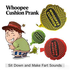 Produit transfrontalier populaire pour le Poisson d'avril : Coussin de fouteuse en éponge créatif, <span class=keywords><strong>jouet</strong></span> de farce et de plaisance, <span class=keywords><strong>jouet</strong></span> de décompression - Product Image 3