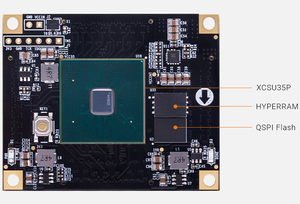 ALINX ACSU35 XCSU35P Spartan UltraScale+ FPGA SoM, Placa de Desarrollo para Control Industrial y Comunicación de Video de Alta Velocidad - Product Image 4