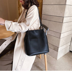 K1302 Sacs à main pour femmes 11 couleurs Sac seau décontracté Sacs fourre-tout pour aisselles d'épaule Sacs à main pour femmes - Product Image 4