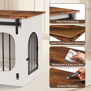 Meubles pour chenil d'intérieur transfrontalier, cages pour animaux de compagnie adaptées aux races de chiens de petite et moyenne taille, simples et durables - Product Image 1