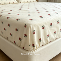 Parure de lit en polyester personnalisable, douce et respirante, avec housse de couette, drap-housse et taies d'oreiller, pour la maison et l'hôtellerie, vente en gros
