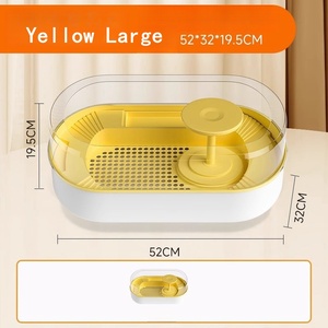 Plato de alimentación para tortugas reptiles, olla de agua, cuenco de agua para reptiles apto para <span class=keywords><strong>anfibios</strong></span> con pinzas, Clip de limpieza - Product Image 3