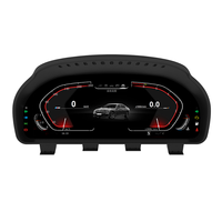Layar Instrumen Digital Multimedia 12,3 Inci untuk BMW F10 Peningkatan Baru Seri 5 Dashboard Digital Mobil