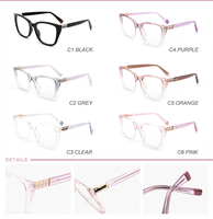 Lunettes photochromiques anti-lumière bleue TR90 pour femmes, monture optique tendance, protection UV, lunettes d'ordinateur