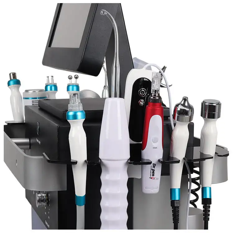 Hot Selling 14 In 1 Skin Analyzer Systeem Hydro Dermabrasie Machine Zuurstof Jet Beauty Gezichtsmachine Met Betere Prijs