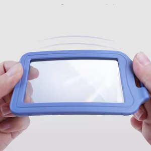 Porte-badge transparent double face Porte-badge rigide Porte-cartes de protection <span class=keywords><strong>Pochette</strong></span> en <span class=keywords><strong>plastique</strong></span> <span class=keywords><strong>pour</strong></span> bureau École Cartes d'identité Cartes de crédit - Product Image 3