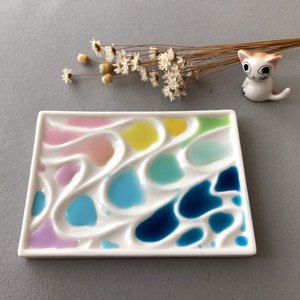 <span class=keywords><strong>Palette</strong></span> d'artiste en céramique personnalisée sur mesure, faite à la main, pour studio artistique, <span class=keywords><strong>aquarelle</strong></span>, acrylique, huile, mariage, Diwali - Product Image 2