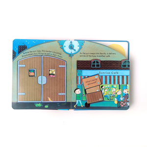 Série de livres personnalisés Lift The Flap Livre pour enfants Livre éducatif à couverture rigide Impression de livres d'histoire - Product Image 6