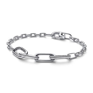 Pulsera <span class=keywords><strong>Pandora</strong></span> de Plata de Ley S925, Pulsera de Cadena <span class=keywords><strong>ME</strong></span>, Joyería Personalizada - Product Image 5