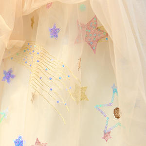 Nouvelle Robe Moderne pour Filles, Style Princesse, avec Broderie Florale en Paillettes Mr Price, en Tissu Bambou, pour l'été, à Coudre sur Photo - Product Image 3